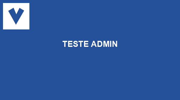 Teste Admin